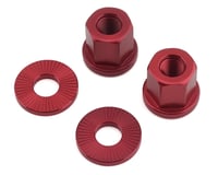 The Shadow Conspiracy Featherweight Alloy Axle Nuts (Red)